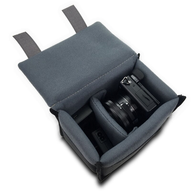 Draagbare Slr Camera Insert Bag Inner Partition Padded Protector Tas Voor Dslr Slr Camera Tas