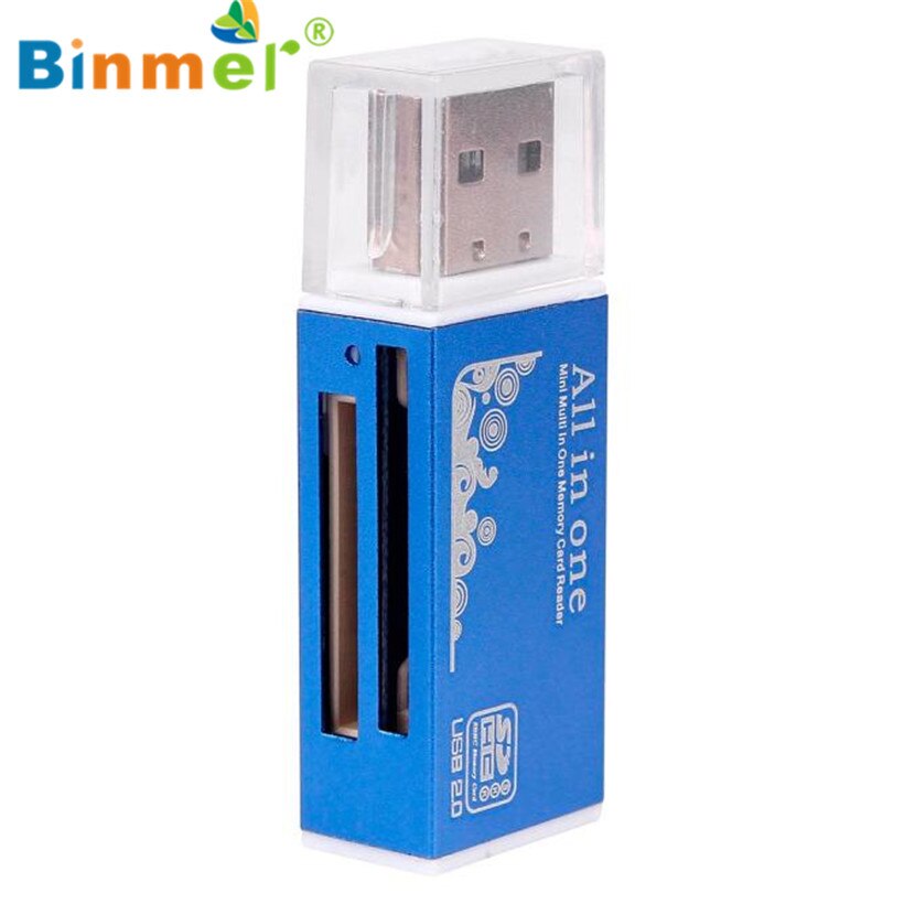 Advanced sd card reader memory stick pro duo USB 2.0 All in 1 Multi Memory Card Reader For Micro SD TF M2 MMC 1PC