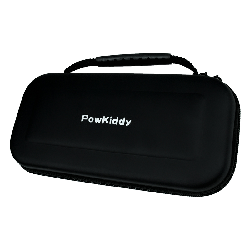 Powkiddy Bag For POWKIDDY X55 X28 Handheld Game Players Protect Bag Case X55 X28 Console Case Protective Film Protective Case: Navy Blue