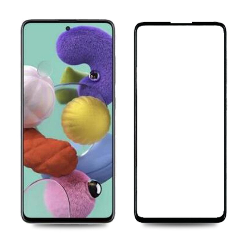 Gehärtetem Glas Für Samsung A51 A71 Bildschirm Schutz Für Samsung Galaxis A 51 71 SM-A515F A515 SM-A715F Volle Abdeckung Sicherheit glas 9H