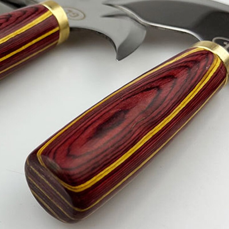 Couteau à tête ronde en cuir, couteau en cuir pour l'artisanat du cuir, coupe Skiving GXMA