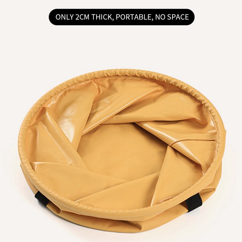 CAMPOUT Camping Folding Bucket Portable Wash Basin Foot Basin Travel Fishing Bucket Camping Storage Bucket