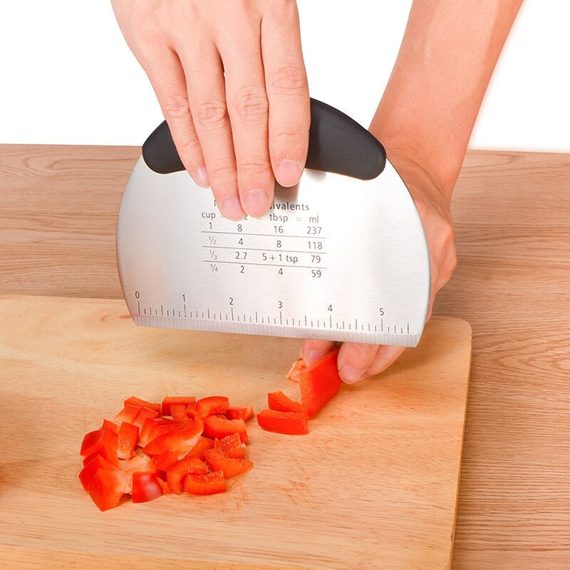 Stainless Steel Biscuit Cutter Set Pastry Scraper Dough Blender Cookie Biscuit DIY Mold Baking Tool set Kitchen Bakeware Tools