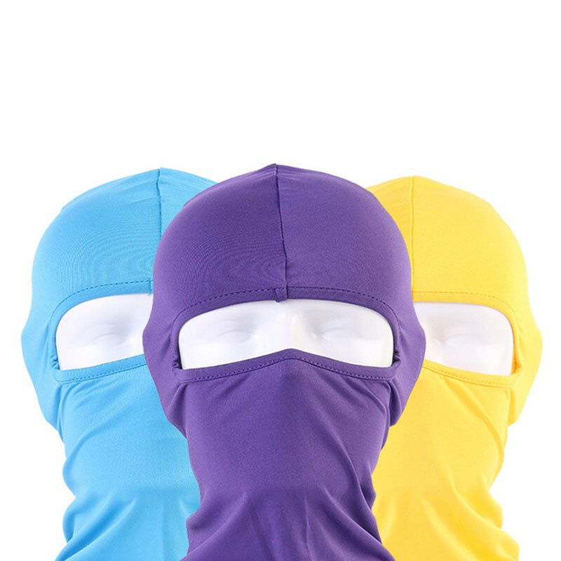 Full Face Mask Hood Motorcycle Neck Warmer Summer Windproof Masks for Outdoor Cycling Skiing E7