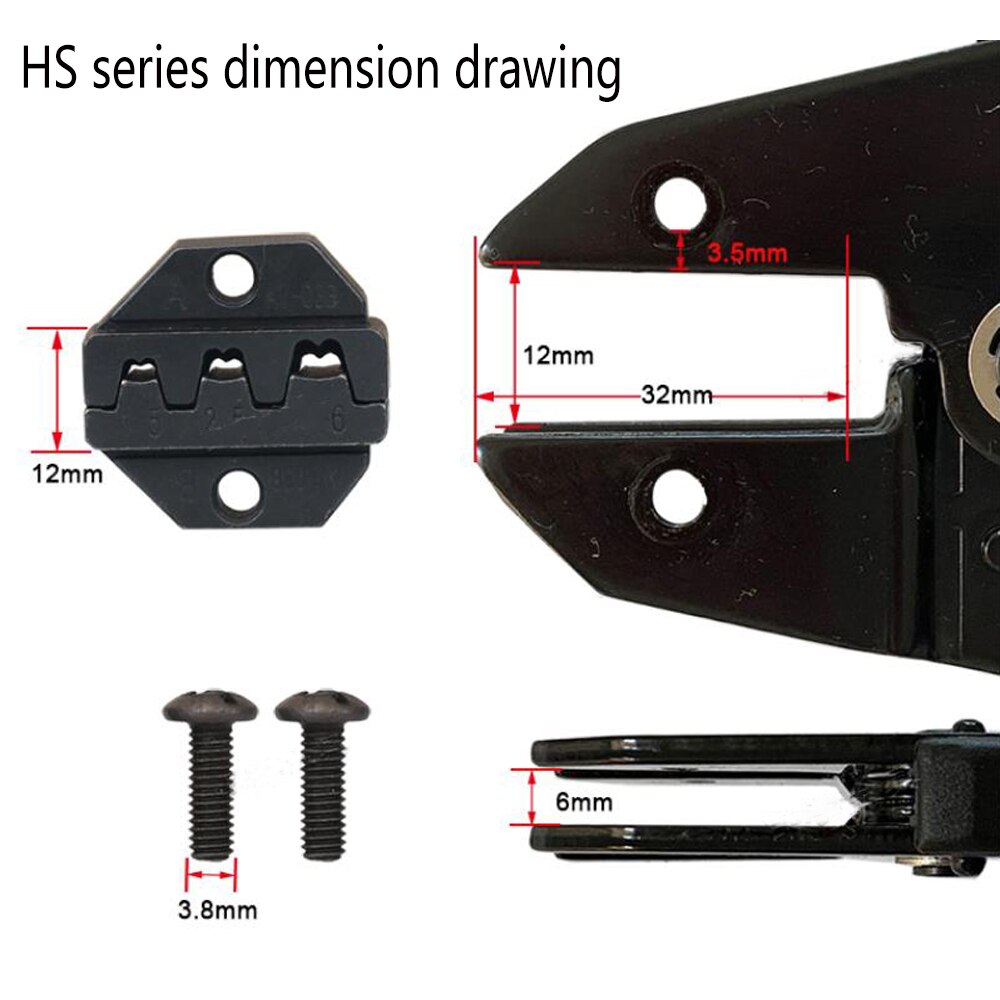 Crimping pliers jaws HS-03BC / 30J / 40J / 10A / 10WF / 35WF / 103 / 256N / 06WF2C / 05H for Crimping Terminals