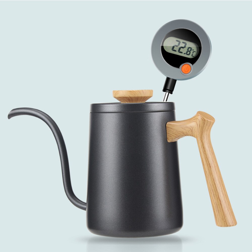 Termometr robić kawy KKmoon szybki wyświetlacz termometr analogowa tarcza-10 ~ 100 ℃ wskaźnik temperatury Wybierz SS sonda natychmiastowy termometr