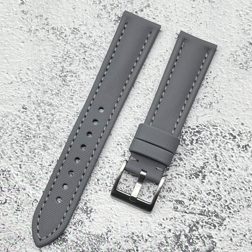 Waterdichte Canvas Horlogeband 18mm 19mm 20mm 21mm 22mm Stof Met Lederen Quick Release Horlogeband heren Polsband Accessoires: GREEN BLUE / 19mm