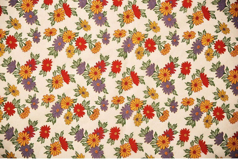 Papel de flores de colores para decoración de cerámica, papel de transferencia de alta temperatura para cerámica polimérica, DIY, 1 ud.: Style 24