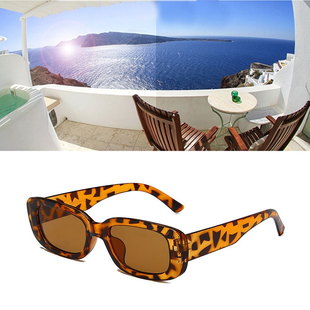 retro firkantet innfatning solbriller kvinner sommer reise briller Strand trendy briller årgang dame brille sjåfør briller
