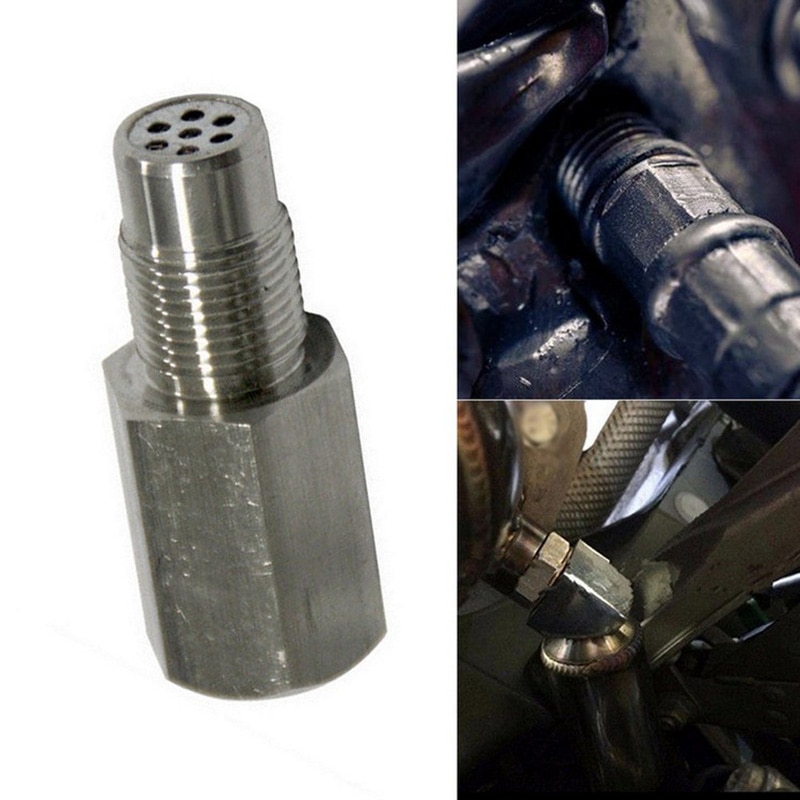 Car Catalytic Converter Cleaner M18*1.5 O2 Sensor Check Engine Light Cel Eliminator Adapter Spacer Micro Catalytic Converter