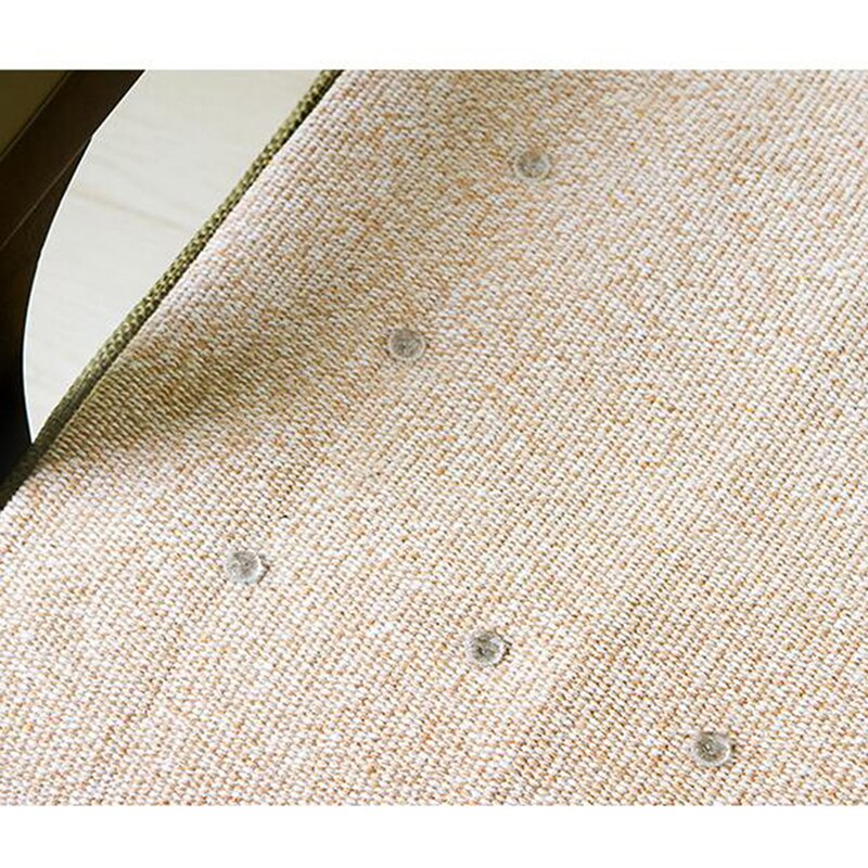 20 pz trasparente lenzuolo clip fissatore intrecciare chiodo divano cuscino coperta copertura pinza supporto attacco antiscivolo per la casa