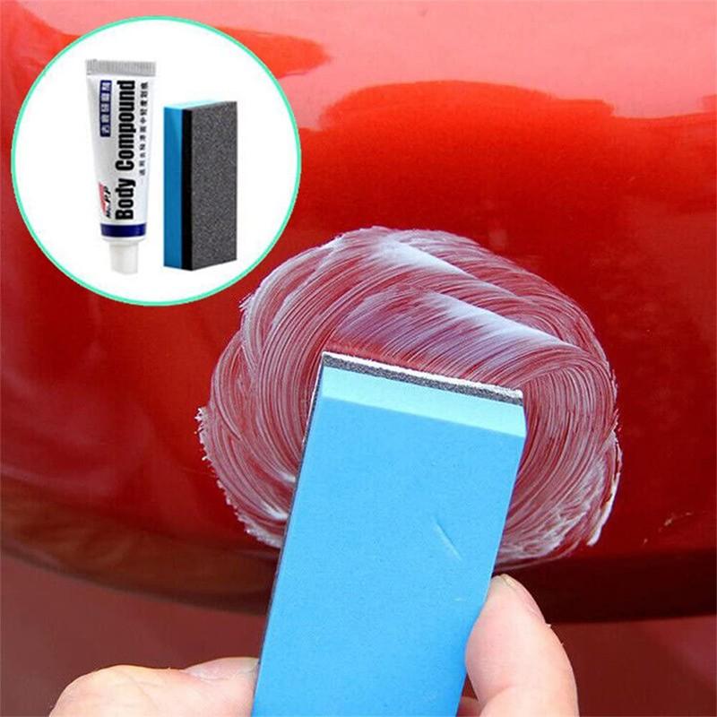 Bil riperfjerner reparasjon med bilmaling ripereparasjon svamp maling kroppsblanding lim auto clear kit