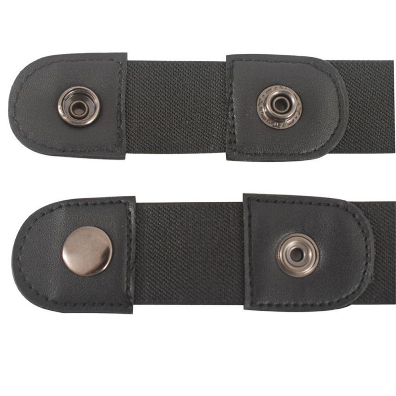 Cinturón Invisible elástico sin hebilla para hombre y mujer, para Vaqueros, Unisex, de , 1 Uds.