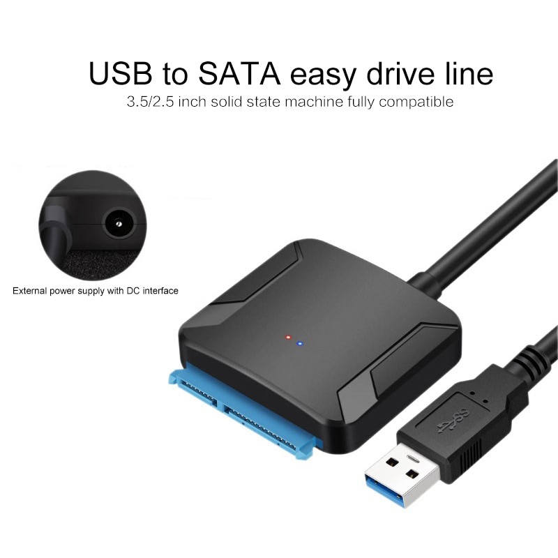 USB 3.0 To Sata Adapter Converter Cable USB3.0 Hard Drive Converter ...