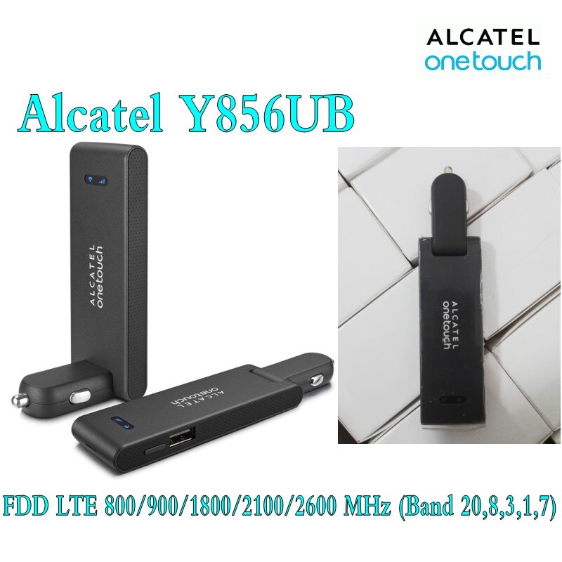 unlocked alcatel one touch Y856 y856ub 4g car wifi router 4g cpe dongle 4g mifi router Pocket wifi