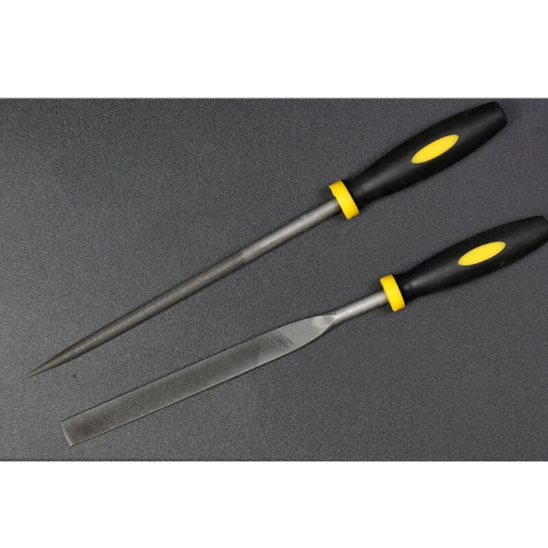 10 Pcs Needle File Set For Jewelry Wood Carving Craft Square Triangular Round Half-Round File Tool