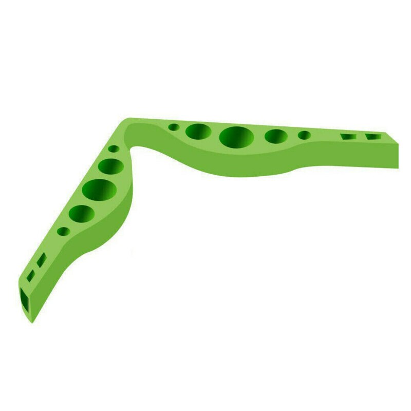 1Pcs Gezicht Cover Beugel Rubber Anti-Condens Neusbrug Pads Voor Masker Beugel Bescherming Strip Inner Ondersteuning Frame masker Houder: green