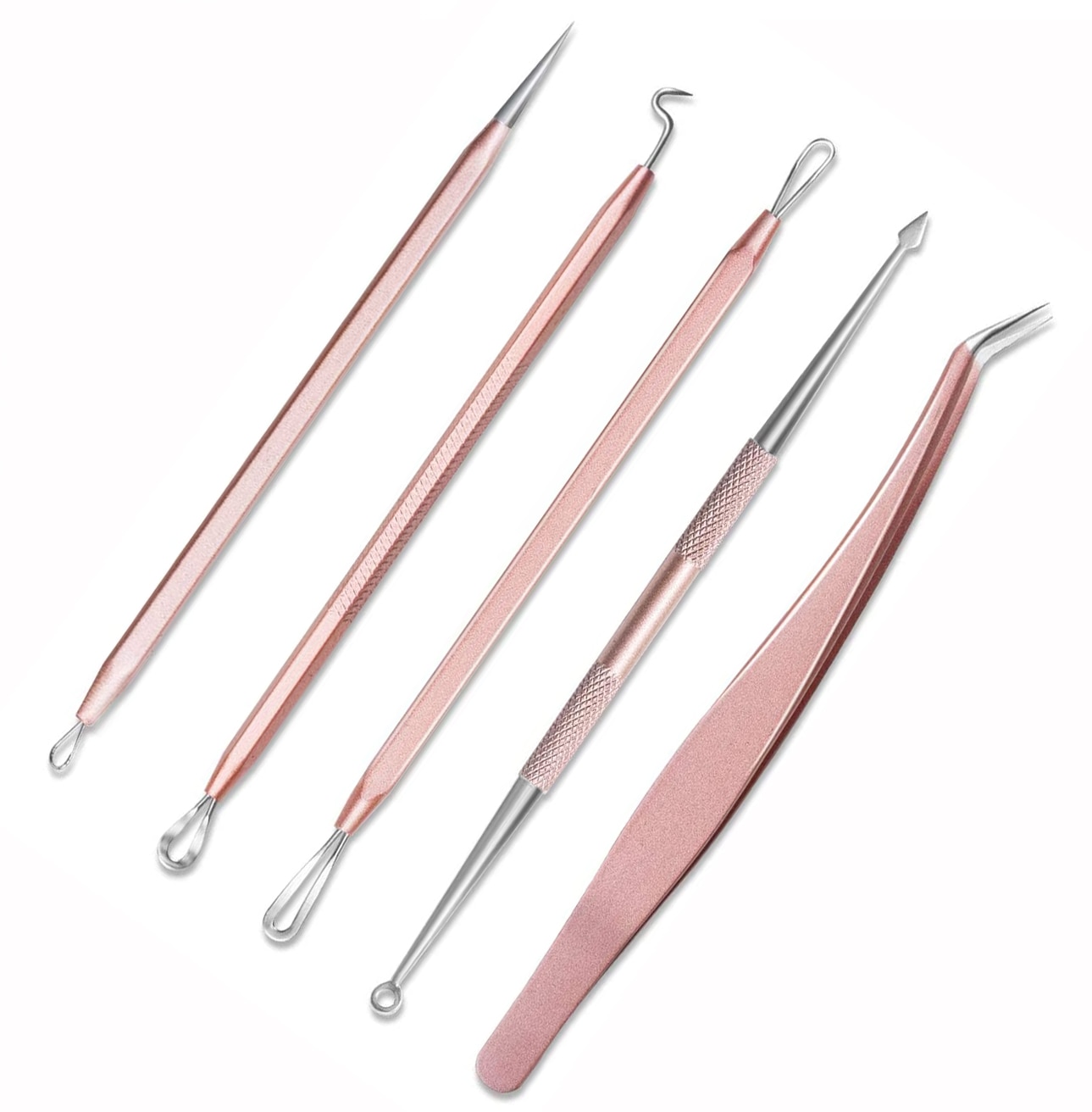 5 Pieces Craft Vinyl Weeding Tool Kit Paper Craft Sewing Lettering Permanent Adhesive Vinyl HTV Precision Stainless Steel Tools