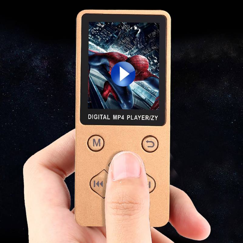 1.8-inch TFT Display MP3 Player Anti Slip Button Control Battery Operated with HiFi Sound Music Players for MP3 Walkman