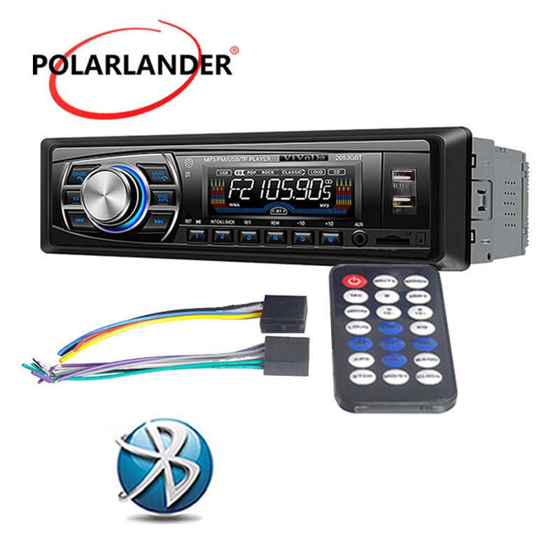 Blaupunkt 1-Din Car Stereo - Bluetooth MP3 Receiver With USB, SD, FM/AM, Aux Input