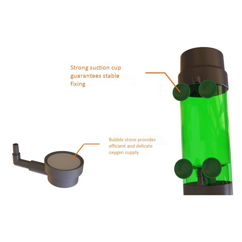 Aquarium Fish Tank Fluidized Moving Bed Filter Bub... Grandado