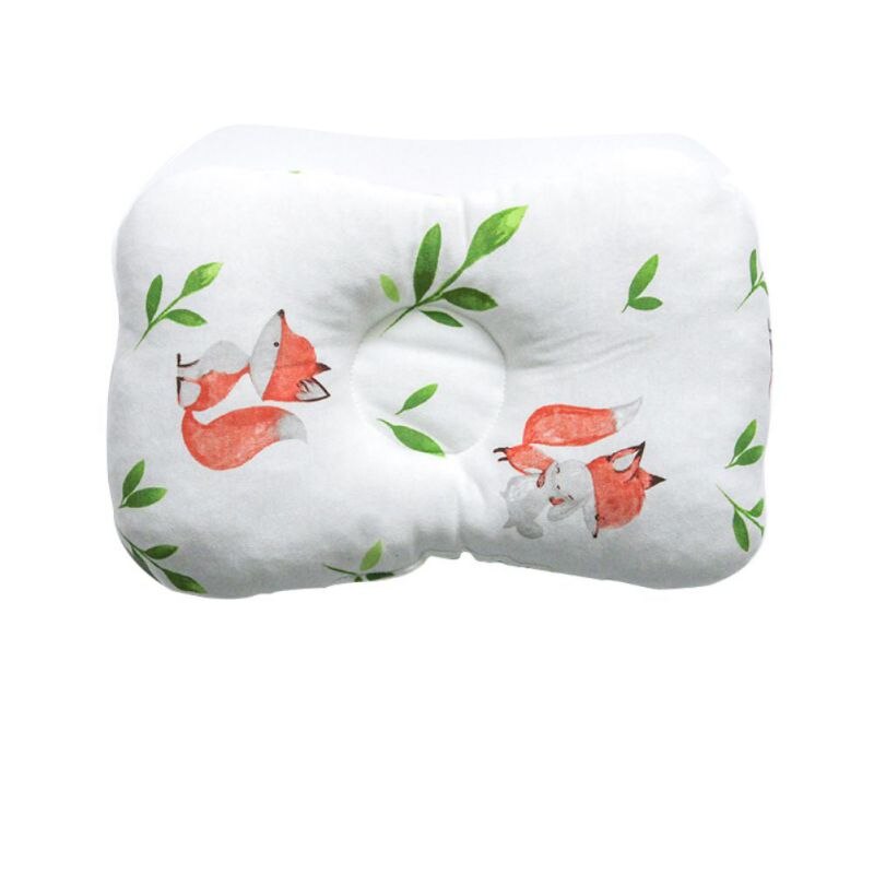 Cute Baby Pillow Cotton Anti-Head Stereotype Safe Four Seasons Universal Newborn Soft Anti-Spitting Milk 0-6Years: Default Title