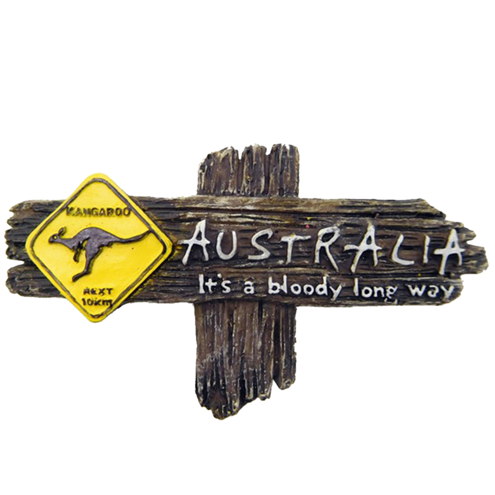 1pc 3D Australian Kangaroo Refrigerator Magnet Fridge Magnets Wall Magnet Home Decoration Craft Tourist Souvenir Arts Collection