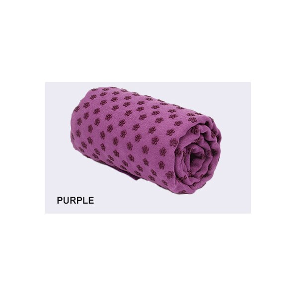 183 * 63cm rutschfeste yogamatten-überzüge aus mikrofaser, ideal für yoga-shops, pilates-decken und fitness-yogamatten für drinnen.: Lila