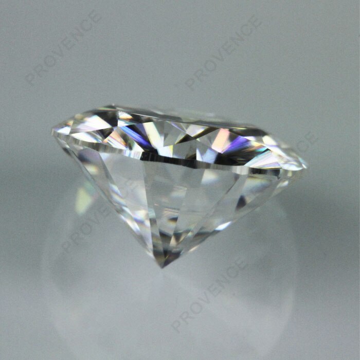 Einschließlich sterben Zertifizierung D farbe 0.36ct 4,3mm Herz & Pfeil Labor gewachsen Moissanite brillant schneiden Provence Schmuck Für Halskette