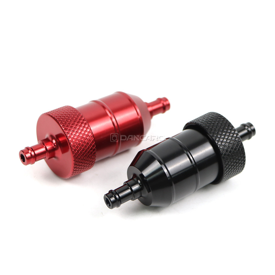 Filtro de combustible Universal para motocicleta, 8mm, motor en línea, carburador CNC, filtro de Gas y combustible, filtros de aceite para Motor, accesorios todoterreno ATV