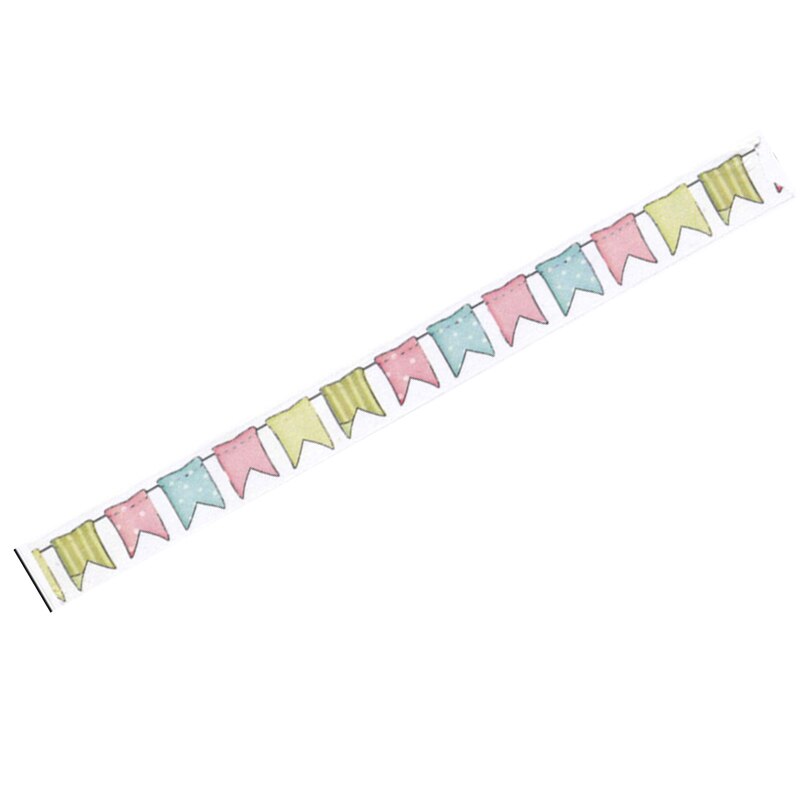 KK1513 colorful flags and paper tape 1.5CM * 10M Z4A7