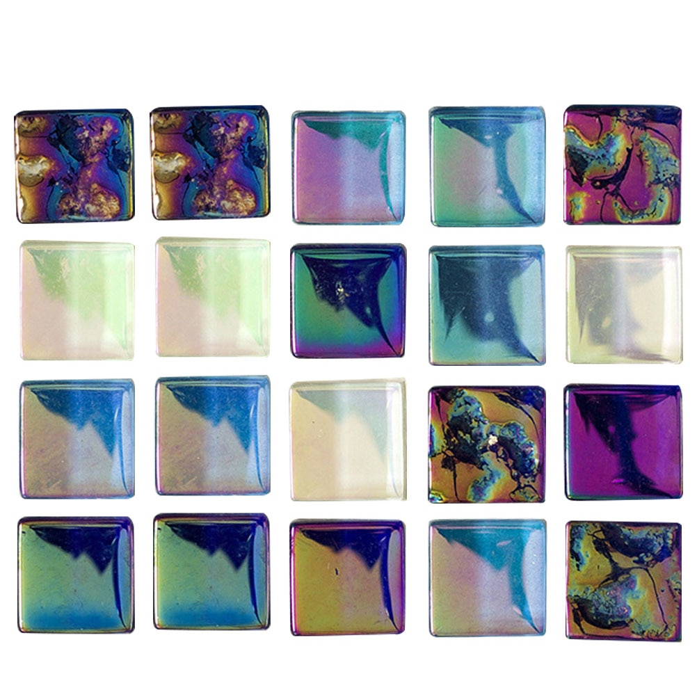 20 Sheets of Waterproof Sticky Wallpaper Kitchen Tile Decals Wall Art Ornament