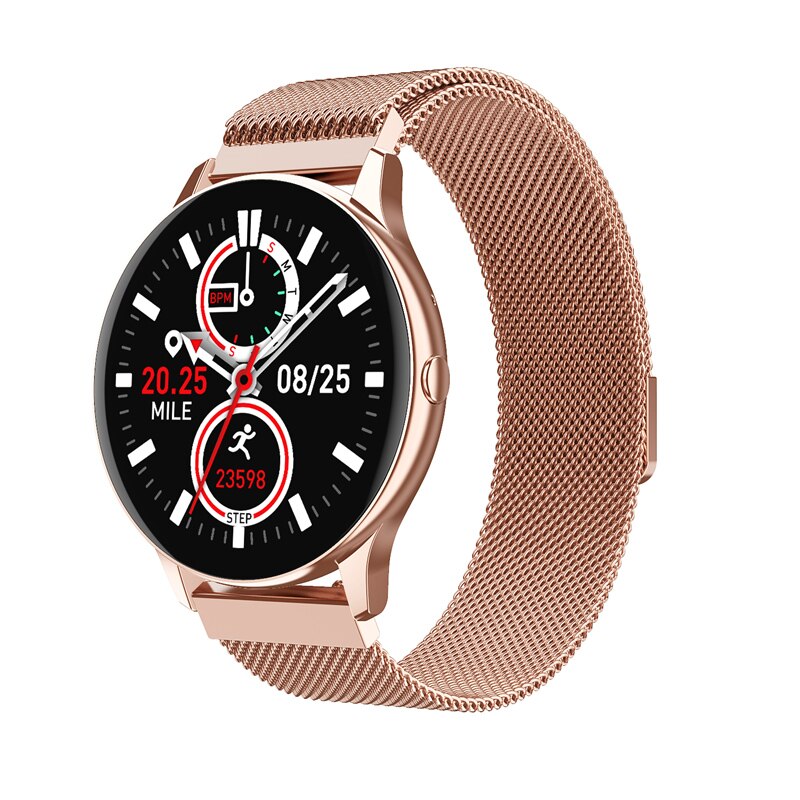 Smart Watch Women's Watch Smartwatch Women Clock Sport Fitness Bracelet For Xiaomi Android Huawei Honor iOS: gold