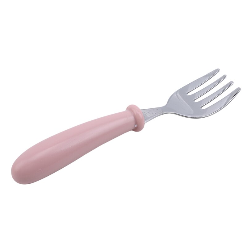 2pcs Tableware Cartoon Kids Spoon And Fork Set Stainless Steel Cute Fork Spoon Baby Spoons Kids Fork Baby Gadgets Baby Spoon Set