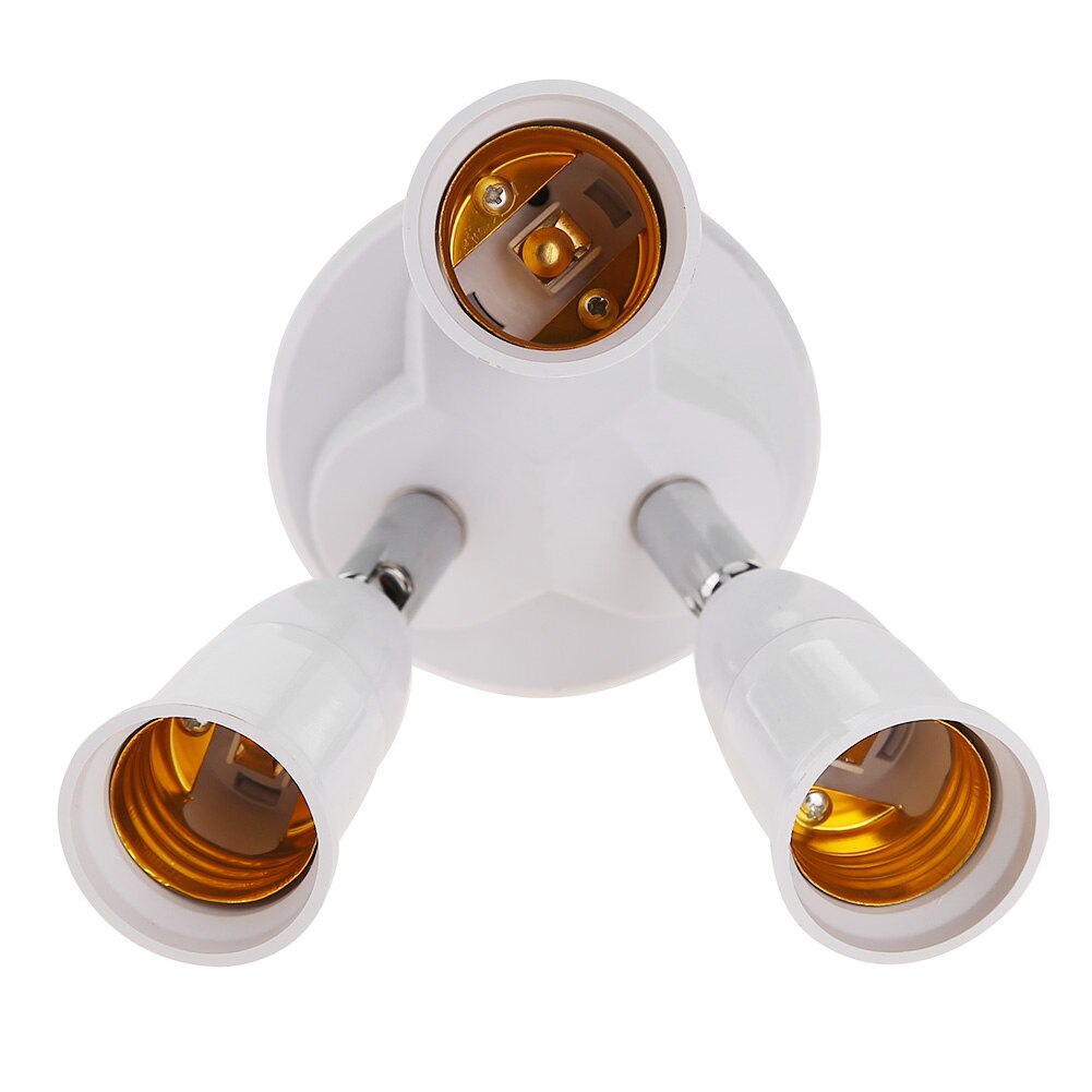 E27 splitter 3/4 koppen lampvoet verstelbare led-lamphouder adapter fitting converter lamphouder lamphouder