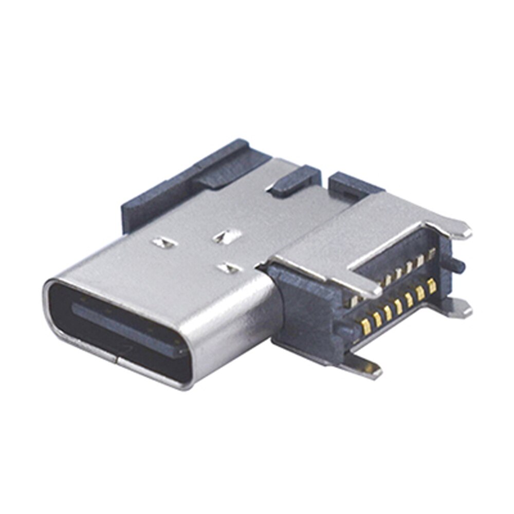 2-5pcs/Iot 16 P Side insertion SMT Socket Connector Micro USB Type C 3.1 Female SMD DIP For PCB DIY high current charging