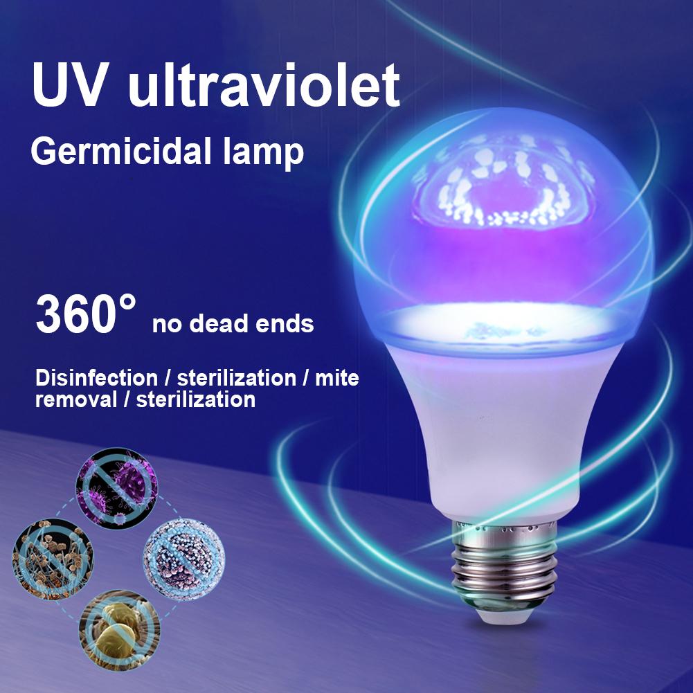 9W E27 36-Led Uvc Ultraviolet Uv Licht Buis Lamp Desinfectie Lamp Ozon Sterilisatie Mijten Lichten Kiemdodende Lamp lamp
