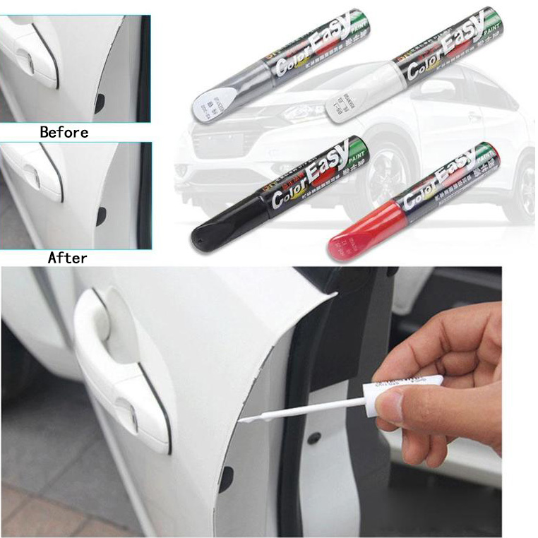 Car Color Paint Repair Scratch Remover White Red Black Silver Color Pro Mending Scratch Repair Paint Pen Clear Paint Care