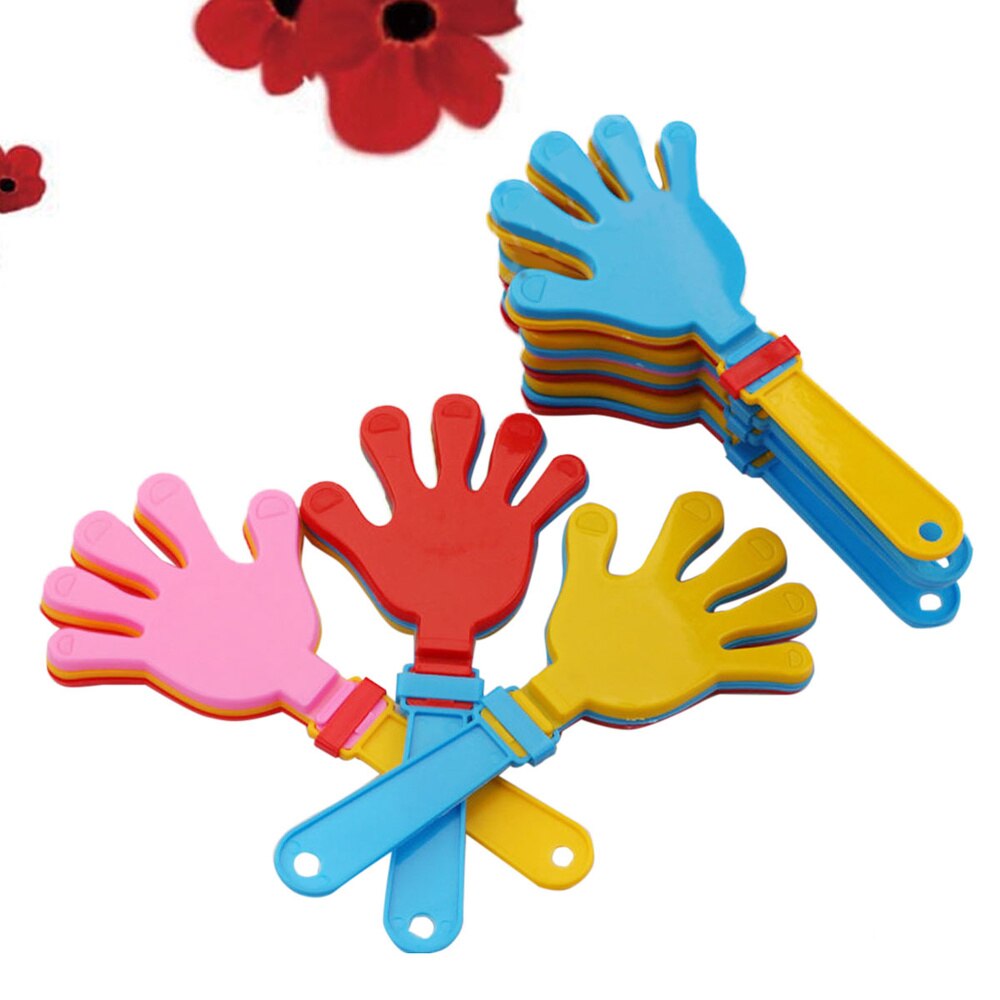 20pcs Hands Clap Funny Cheer Prop for Party Consert Club (Mixture Colour)