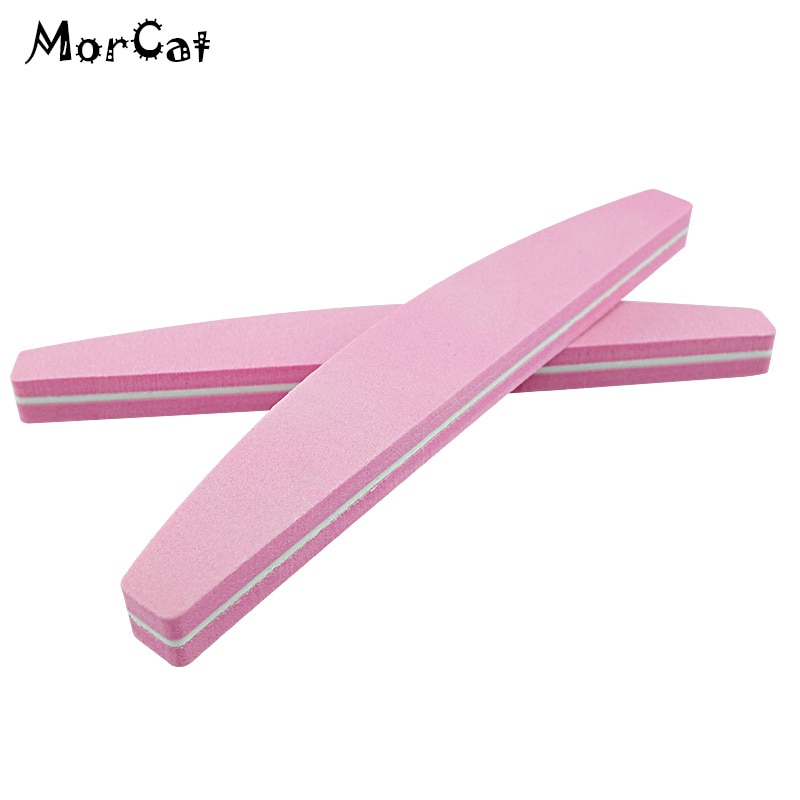 MorCat Nail Tool Kit Manicure Nail File Pedicure Files Double Side Sanding Nail Polishing File Buffer Nails Art Set Manicure Kit