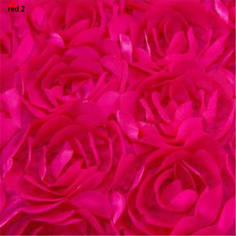 Manta de fotografía para bebé recién nacido, telón de fondo de flor rosa para niño y niña, accesorios de foto 3D, 1x1,4 M: Rose red