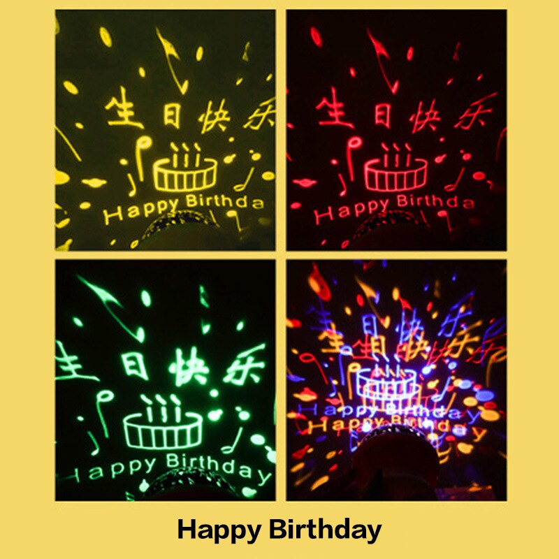 Led Projector Film 8 Stijlen Projectie Nachtlampje Film Alleen