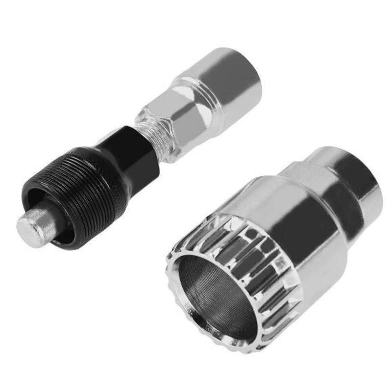 4 PCS Bicycle Repair Tool Sets Kits Chain Crank Wheel Extractor Pedal Remover Puller Tool Outdoor Cycling MTB Bike Axle Remover