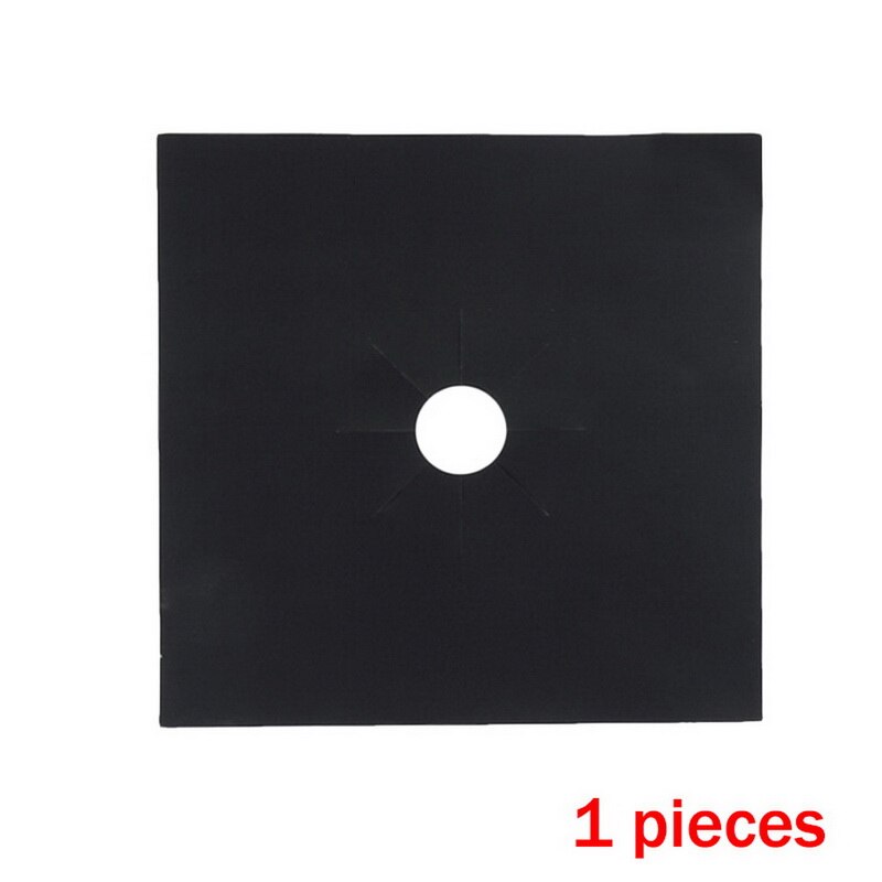 1/2/4Pcs/Set Reusable Gas Cover Stove Burner Mat Anti-fouling Oil Protector Pad Liner Kitchen Cleaning Tools Gas Stove Protector: 2pcs Beige