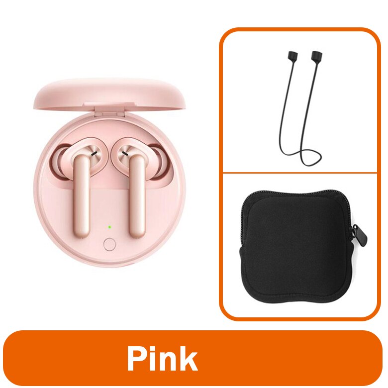 OPPO Enco W31 TWS écouteur Bluetooth 5.0 faible latence vrai sans fil écouteurs 25mAh IPX4 pour trouver X2 X2 Pro RENO ACE 2 3: Pink n HBC