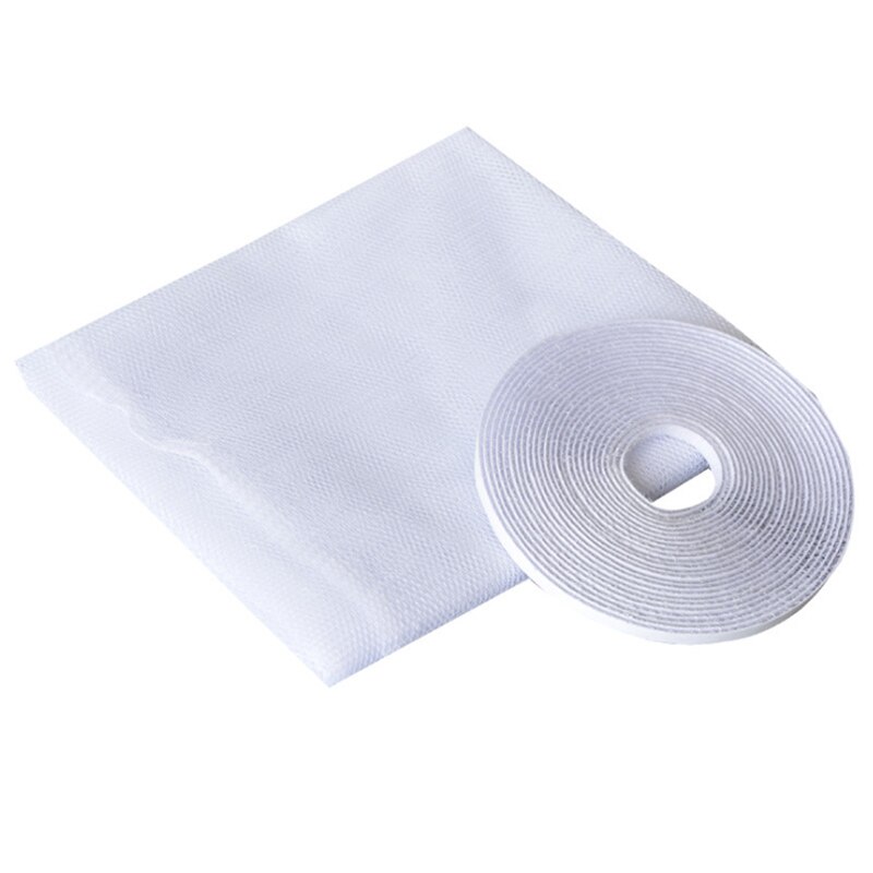 1.5x2m Indoor Insect Fly Mosquito Window Screen Curtain Mosquito Netting Door Anti Mosquito Net Kitchen Window Home Protector: White / 1.3x1.5m