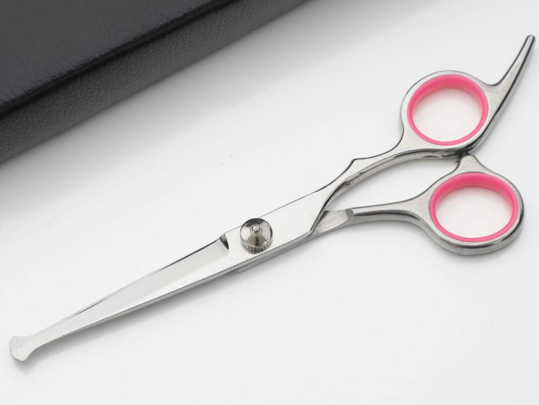6 Inch Stainless Steel Dog Cleaning Safety Scissors Pet Scissors Dog Grooming Kit Hair Cutting Scissors: Style 2