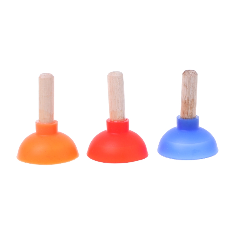 Mini Colorful Toilet Plunger Holder Sucker Stand For Mobile Phone: Default Title