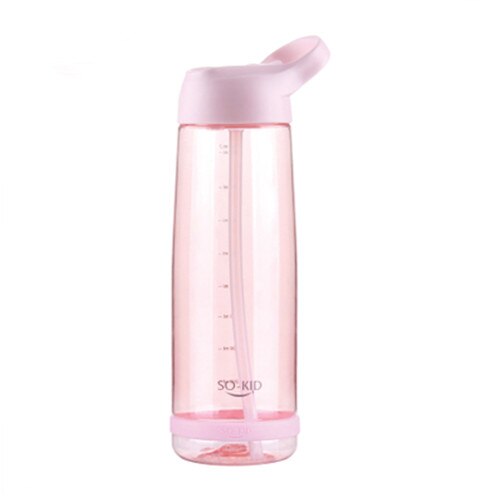 1000ml Water Bottle With Straw Portable Sports Shaker Gym Bottles My Drink Cute Water Bottle Kids Baby Waterbottle Drinkware: 1000ml / Pink