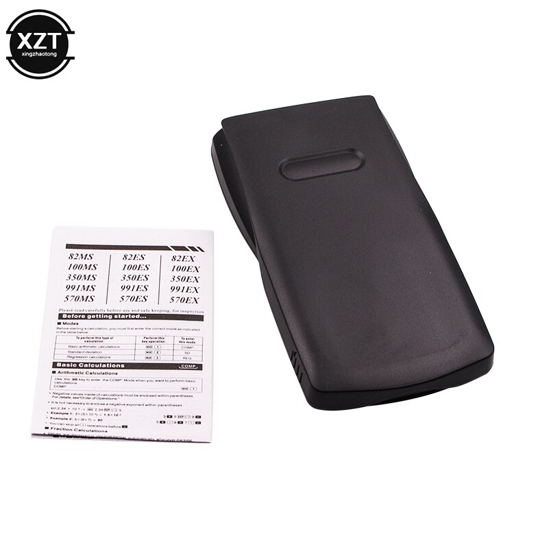 1pcs Handheld Multi-function 2 Line Display Scientific Calculator 82MS-B Portable Multifunctional Calculator for Mathematics